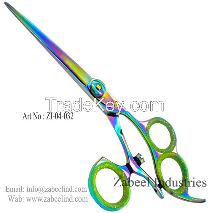 Professional Fancy Barber Salon Hair Cutting Razor Scissors & Shears By Zabeel Industries