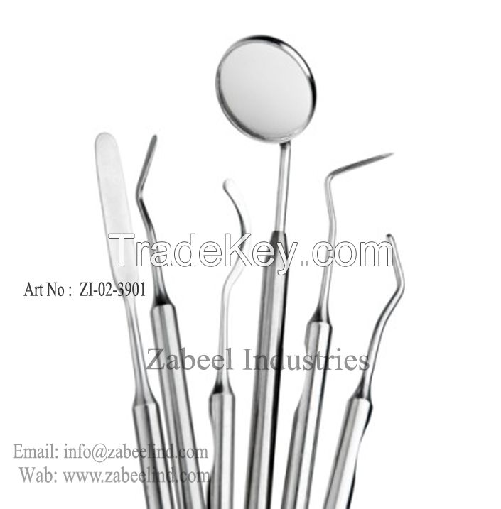 Needle Holder, Wire Bending Pliers,Dental Pick & Mirror Tool,Spatula,Intraligamental Syringe Pen Style 1.8mL Dental and Surgical Instruments By Zabeel Industries