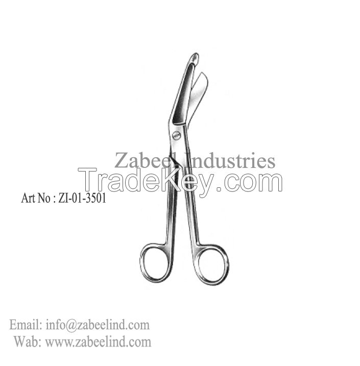 Surgical Scissors, Iris Scissors, Dressing Tissue Forceps, Plaster Files, Surgical Instruments By Zabeel Industries