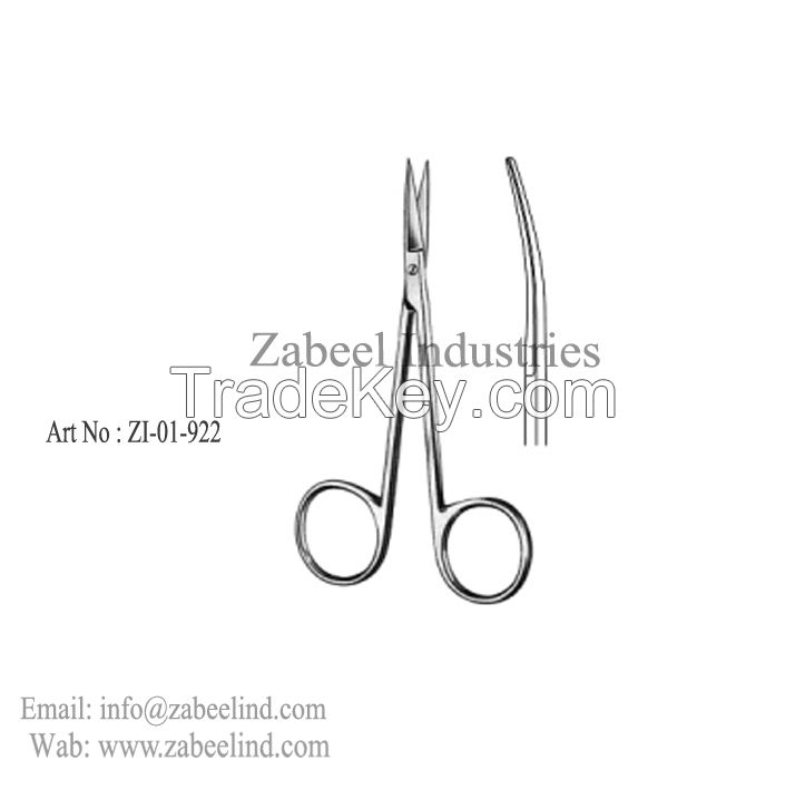 Surgical Scissors, Iris Scissors, Dressing Tissue Forceps, Plaster Files, Surgical Instruments By Zabeel Industries