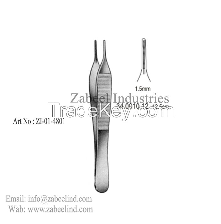 Surgical Scissors, Iris Scissors, Dressing Tissue Forceps, Plaster Files, Surgical Instruments By Zabeel Industries