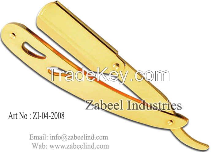 Professonal Stainless Steel Barber Shaving Razor and Hair Remover By Zabeel Industries