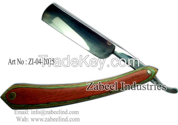 Professonal Stainless Steel Barber Shaving Razor and Hair Remover By Zabeel Industries