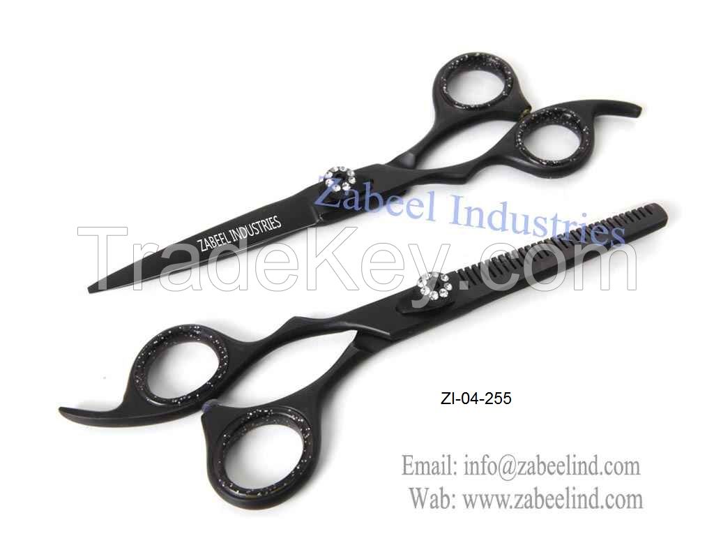 Professional Barber Hair Dressing Scissors/Thinner & Shears Set By Zabeel Industries