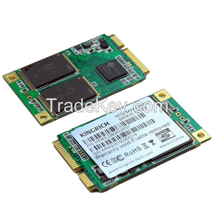 High Speed MINI SATA3 128GB SSD msata 120g solid state disk with cache 256MB Sequential Read 520MB/S Write 140MB/S