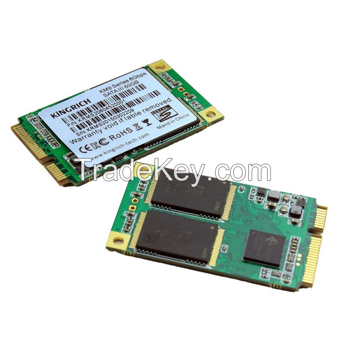 Kingrich Laptop Computer 64GB mini msata3 SSD for PC notebooks Mini PCIE SSD Drive