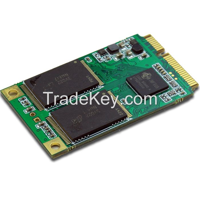 High Speed MINI SATA3 128GB SSD msata 120g solid state disk with cache 256MB Sequential Read 520MB/S Write 140MB/S