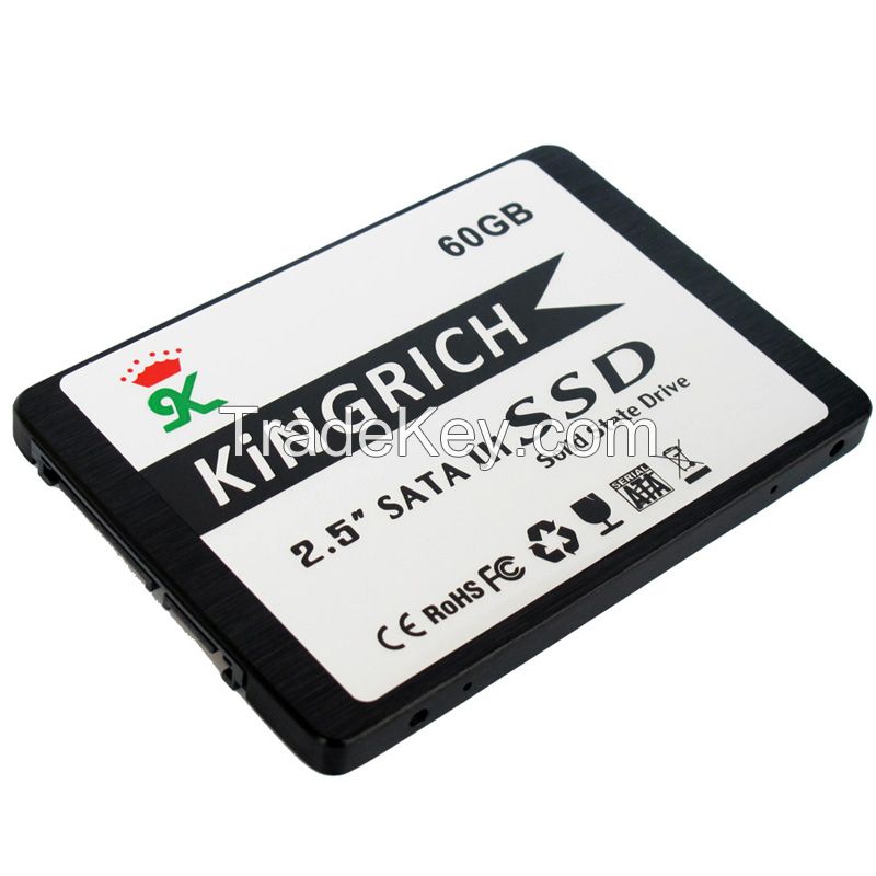 Fast Speed Internal SSD Solid State Drive Hard Disk 2.5 inch SATA 3 SSD 64GB 6Gb/s High Frequency with 256MB Cache for Desktop PC