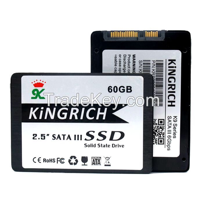 Fast Speed Internal SSD Solid State Drive Hard Disk 2.5 inch SATA 3 SSD 64GB 6Gb/s High Frequency with 256MB Cache for Desktop PC