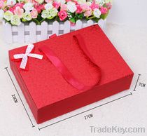 Popular paper gift box from factory price