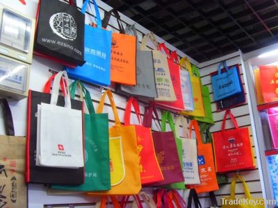 Paper Bag with handle shopping bag green and environmental bag