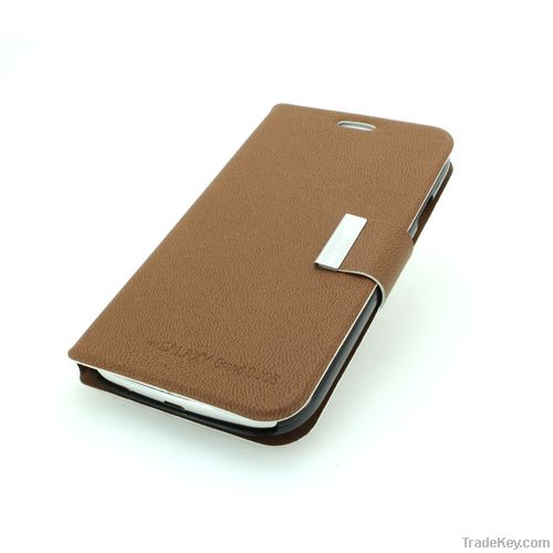 Popular leather case for samsung Galaxy Grand Duos