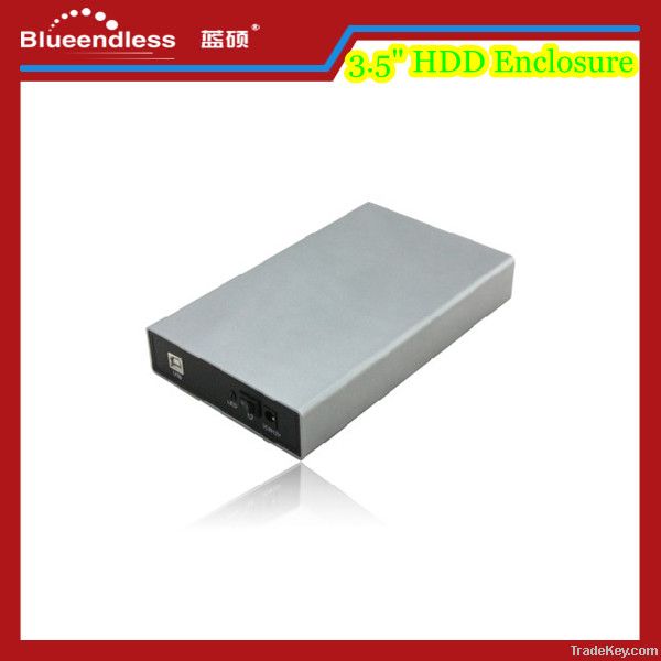3.5 Inch Full Aluminum USB 3.0 to SATA HDD Case Item Number U35YA
