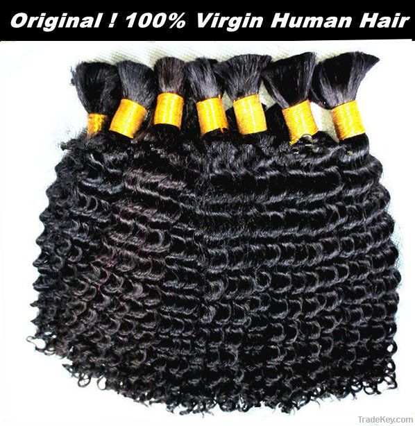 wholesale remy deep wave hair bulk high quality 100% remy human hair