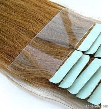 Brazilian Hair Extension/double sided tape hair extensions/PU Hair