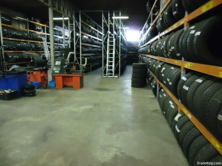 Used Bias Tires / Tyres from 185-75-16C and 195-75-16C from 2.5mm/ 8mm