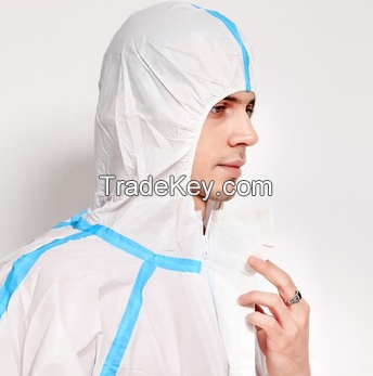 DISPOSABLE ISOLATION GOWN AND COVERALL/SURGICAL GOWN SMS