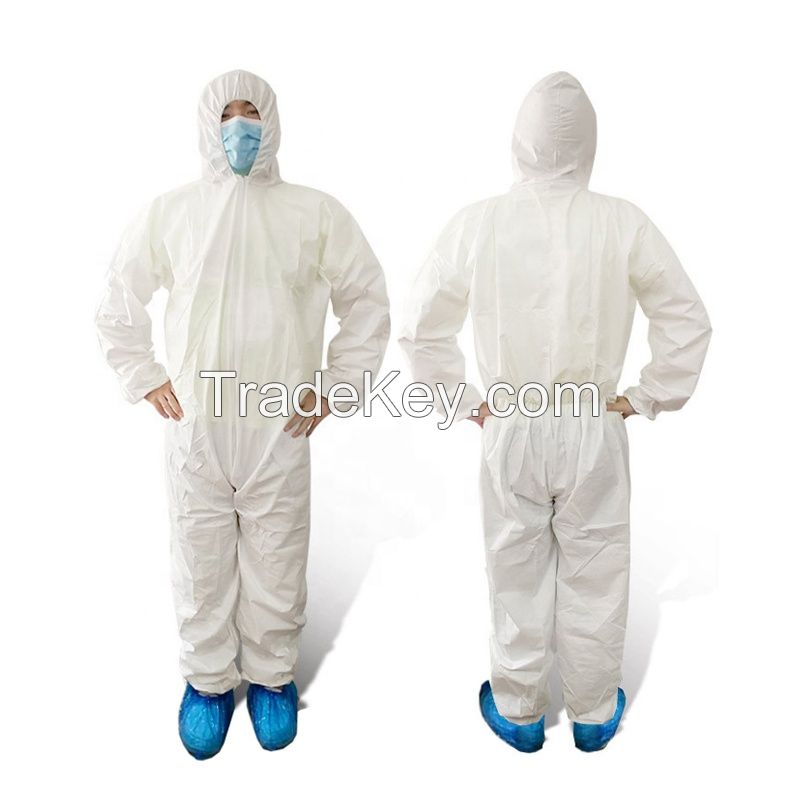 DISPOSABLE ISOLATION GOWN AND COVERALL/SURGICAL GOWN SMS