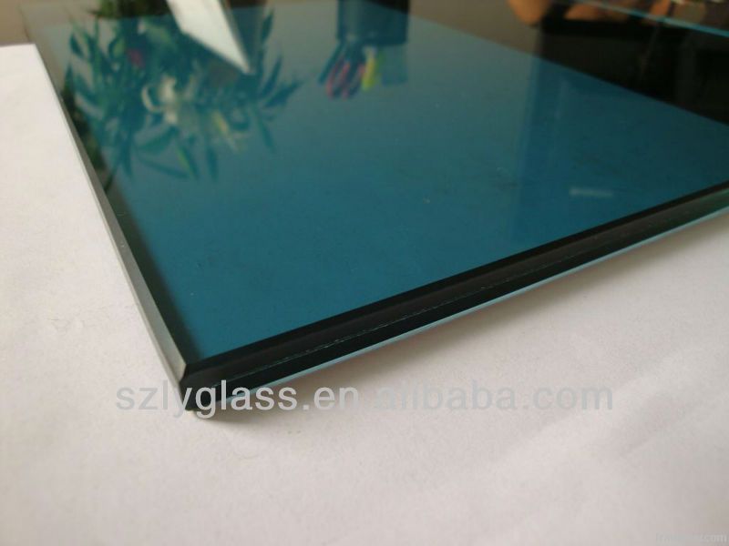 ocean blue laminated glass