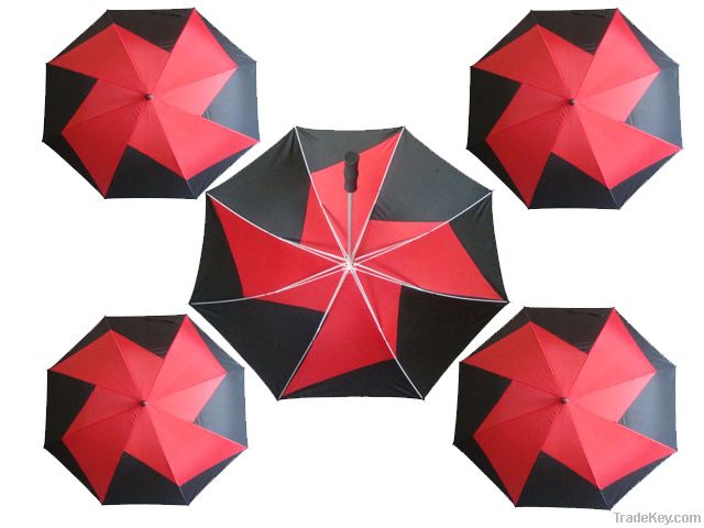 27&quot;*8k fiberglass frame windmill umbrella