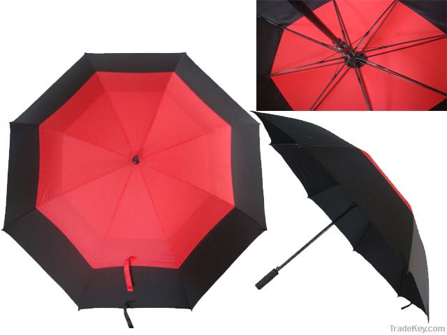 27"*8k fiberglass rib, high-end quality golf umbrella