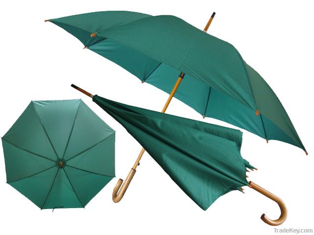 65cm*8k wooden shaft umbrella