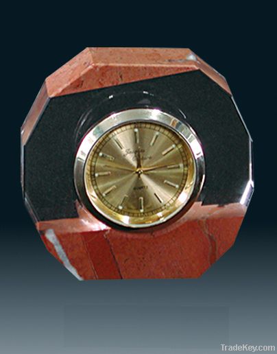 crystal clock souvenir