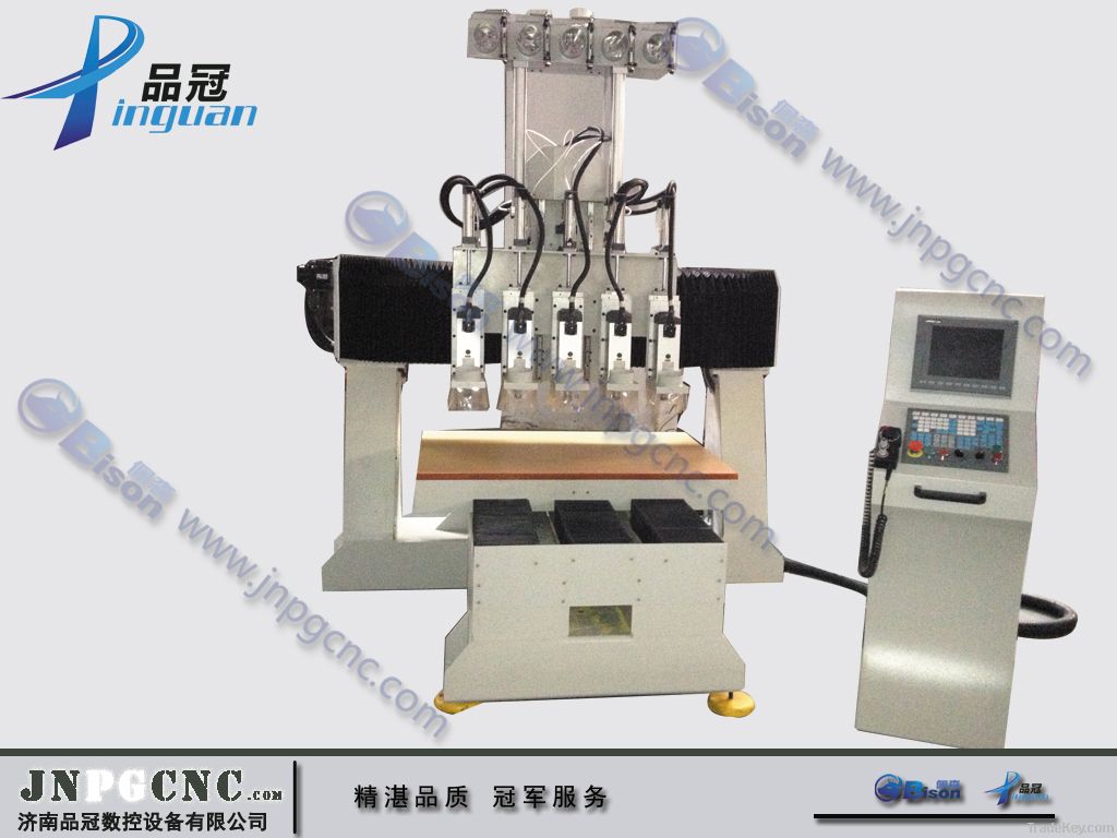 three-spindles cnc router P1325