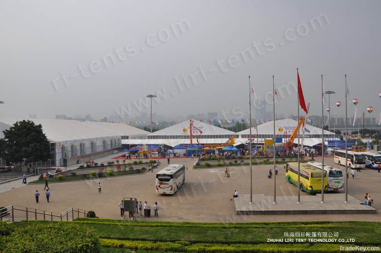 Big exhibition tent