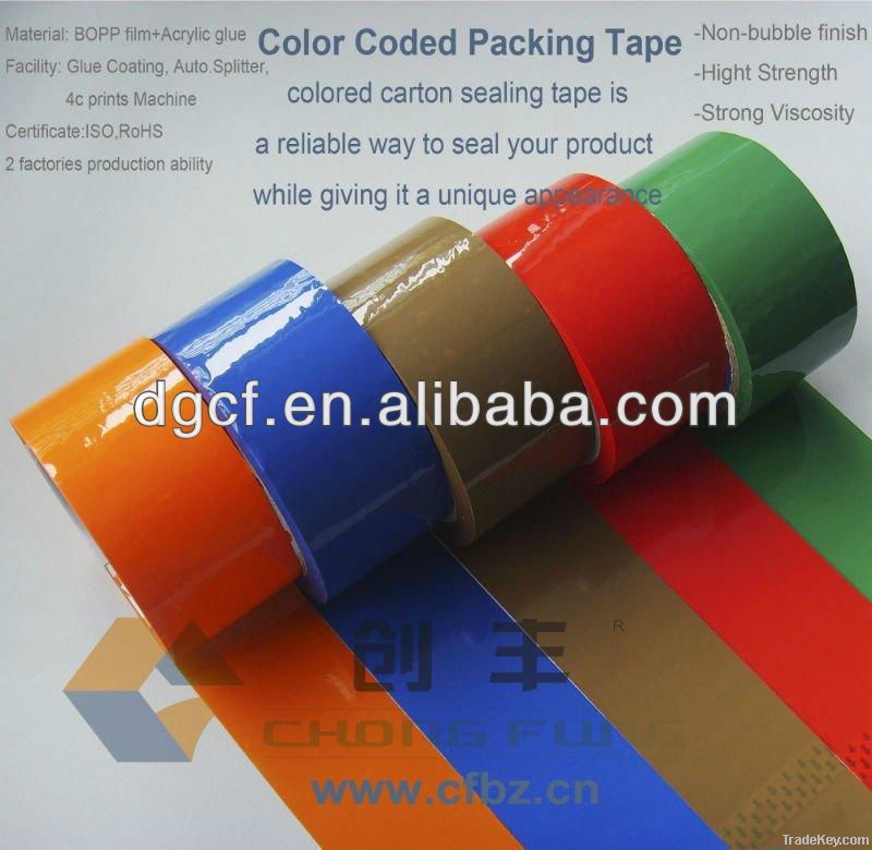 2013 Colorful Adhesive Packing Tape