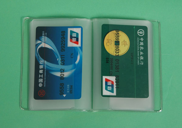 PVC card holder 001