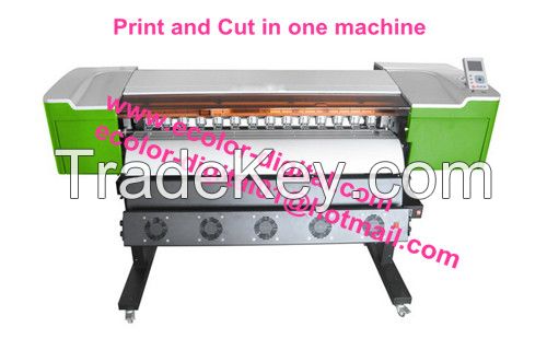 Printer with Cutting Plotter in one machine EC-3000, Digital Printing