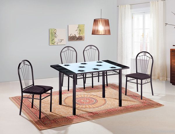 Attracted Dining Table with Glass Top YS-D303