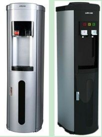 free-standing POU or bottled Hot and cold water dispenser