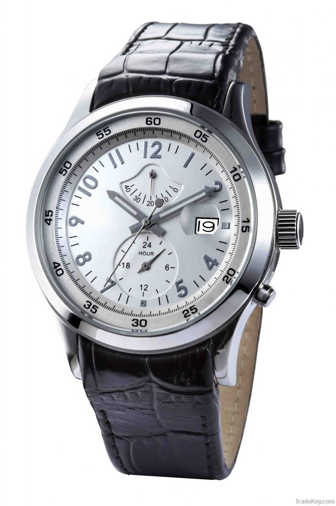 Stainless steel business men automatic mechanical watch