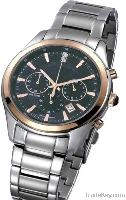 Stainless Steel Men's Business Watch