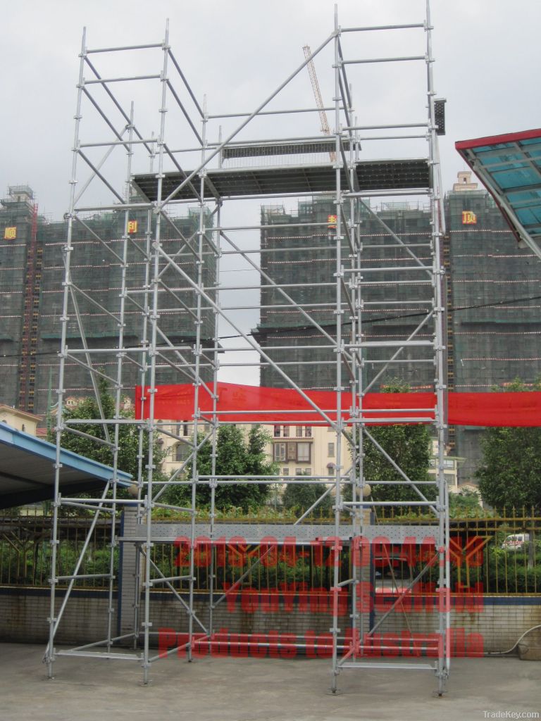 kwik-stage system scaffolding