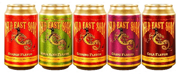 Wild East Soda "Ginseng Flavor"