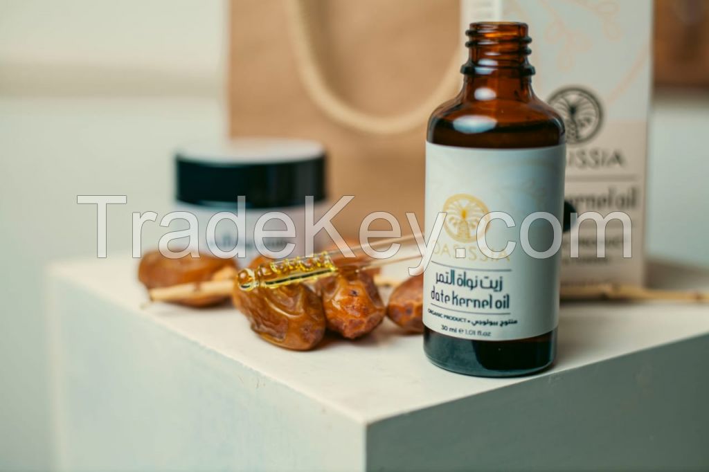 magic Organic Dates seeds oil for  face care hair care and  skin care