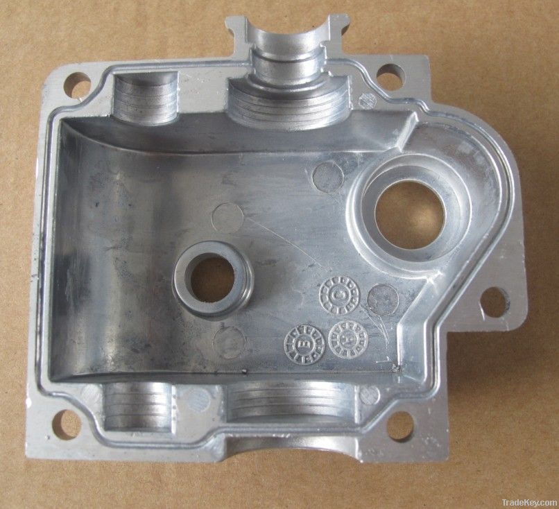 Casting component/aluminum die-casting, sand-blasted, OEM orders are w