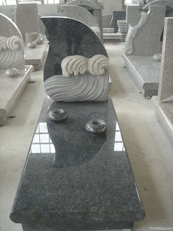 marble sculpture headstone
