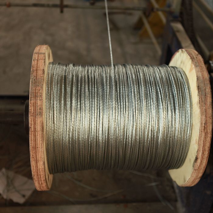 Hot Dip Galvanized Stay Steel Wire Strand