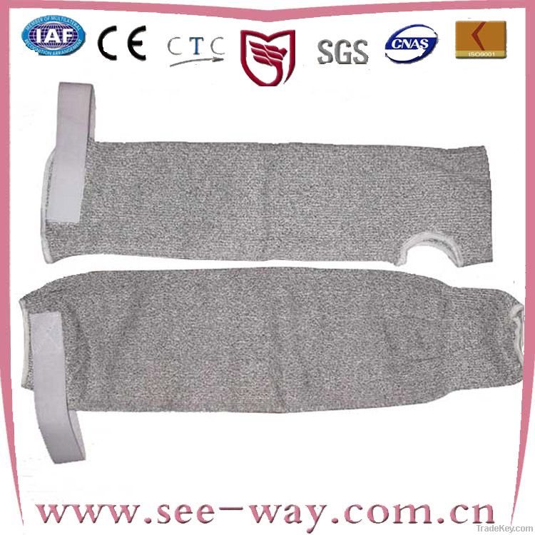 High Quality Adjustable Hhpe Cut Resistant Sleeves