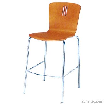 Bent wood chair