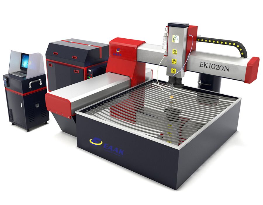 SABER Certified cnc water jet cutting machine for metal glass stone