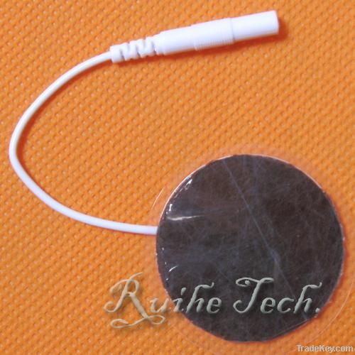 25mm Circle premium gel self adhensive resuable Electrode pads