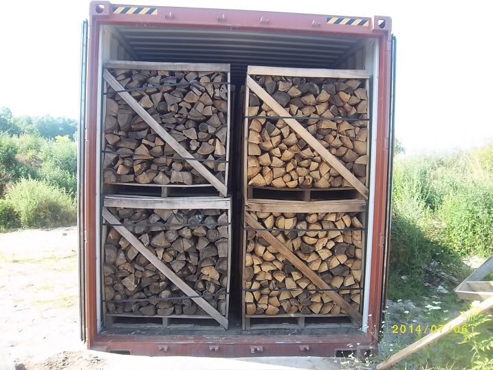 Ash firewood from Bulgaria