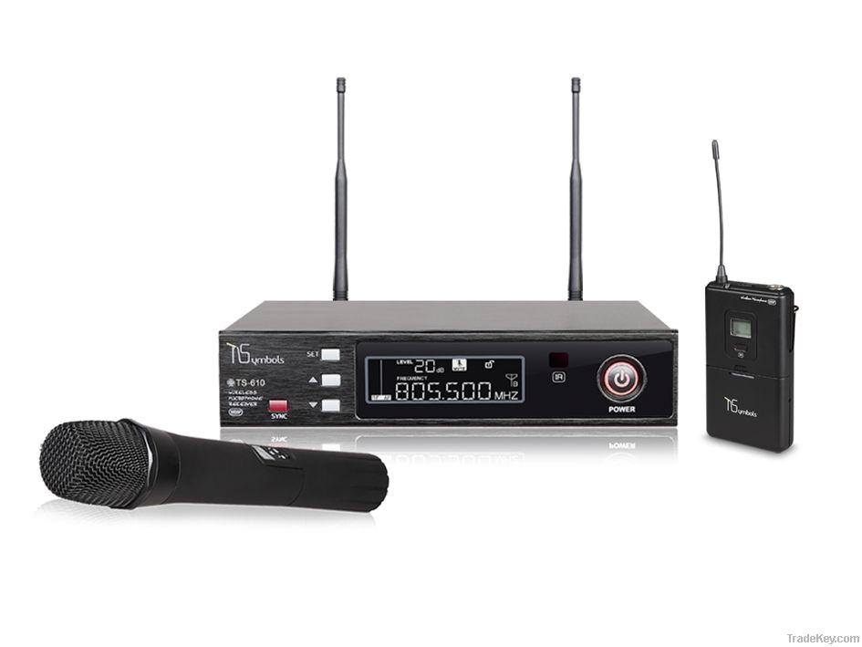 Single Channel True Diversity Wireless Microphone System