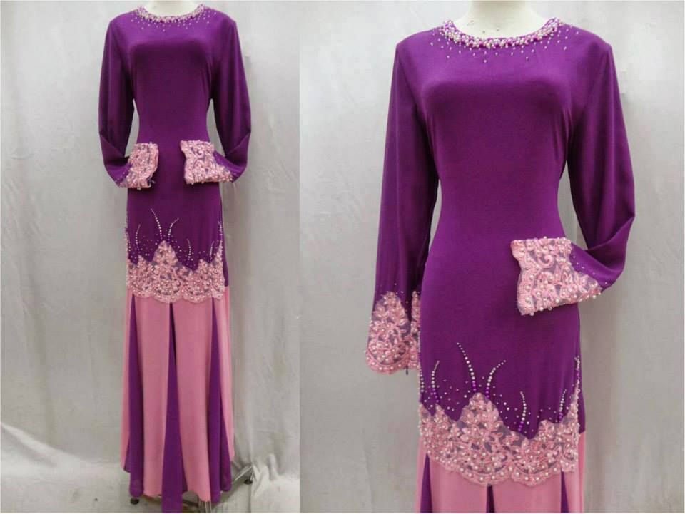 baju kurung modern lace 