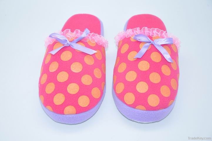 multi stylish lady indoor slippers with bow